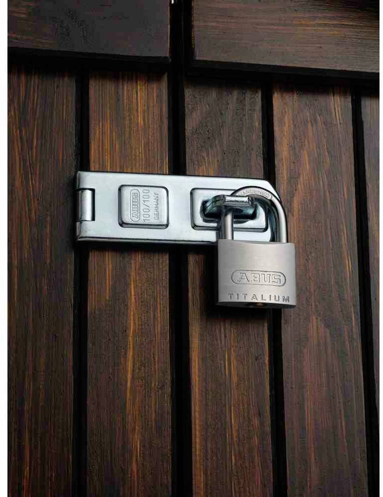 ABUS TITALIUM 64TI/40 Triples Vorhangschloss, Vorhangschloss - Modell: Titalium 64TI, Titalium | Sicherheitsstufe: 5 |