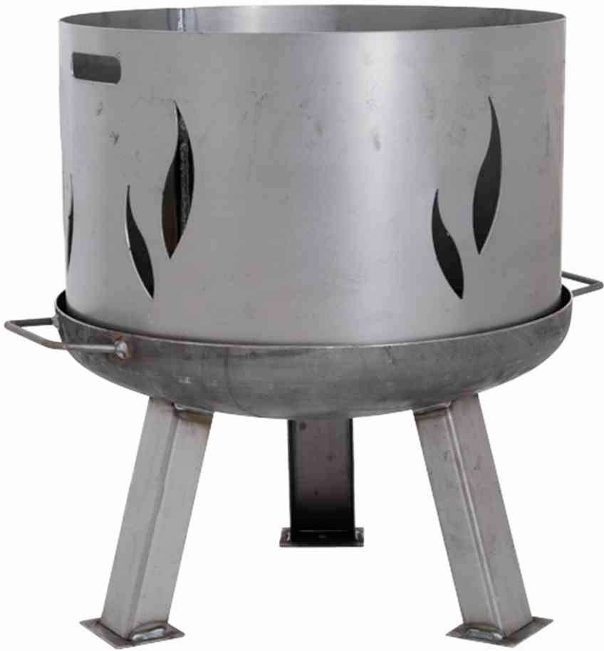 Siena Garden Feuerschalenaufsatz Anthrazit
