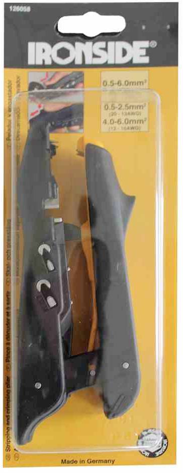 IRONSIDE 126058 Crimp- und Abisolierzange