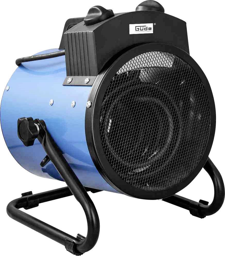 GÜDE 85124 Heizgerät 280m³ Blau, Schwarz