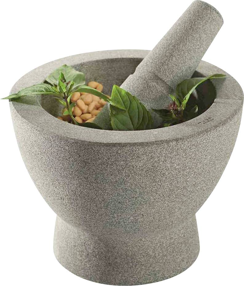 GEFU 35320 Granit-Mörser "Crunchy" 17 cm mit Stößel
