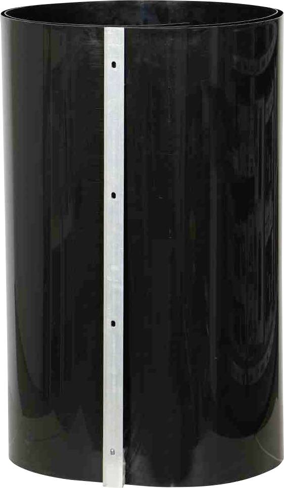 Siena Garden 517 Premium Bambus Wurzelsperre 0,8x3,2m, mit Schiene, schwarz 1St.