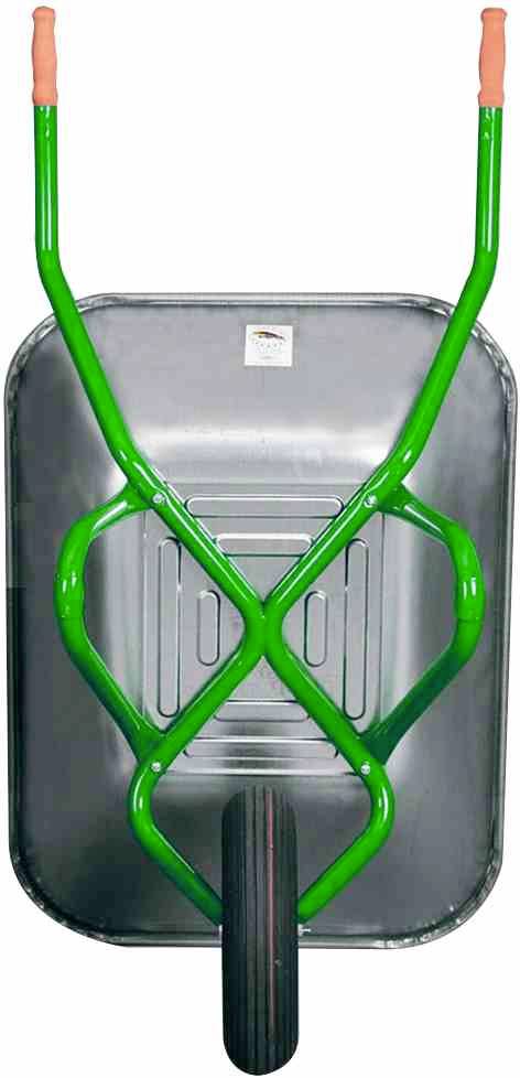 Mefro RO011142 Schubkarre Gelb, Grün Luft