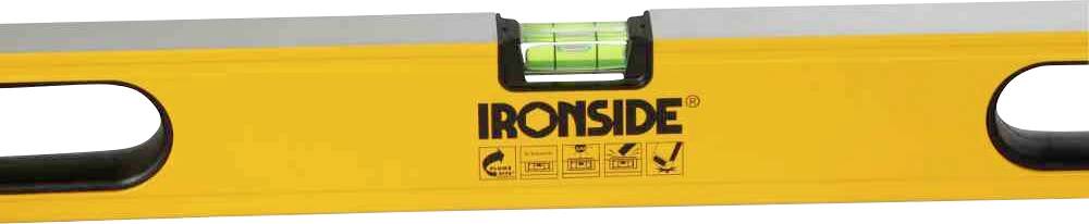 IRONSIDE 152226 Leichtmetall-Wasserwaage