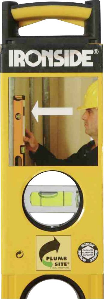 IRONSIDE 152227 Leichtmetall-Wasserwaage