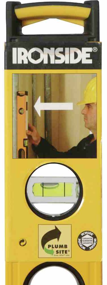 IRONSIDE 152228 Leichtmetall-Wasserwaage