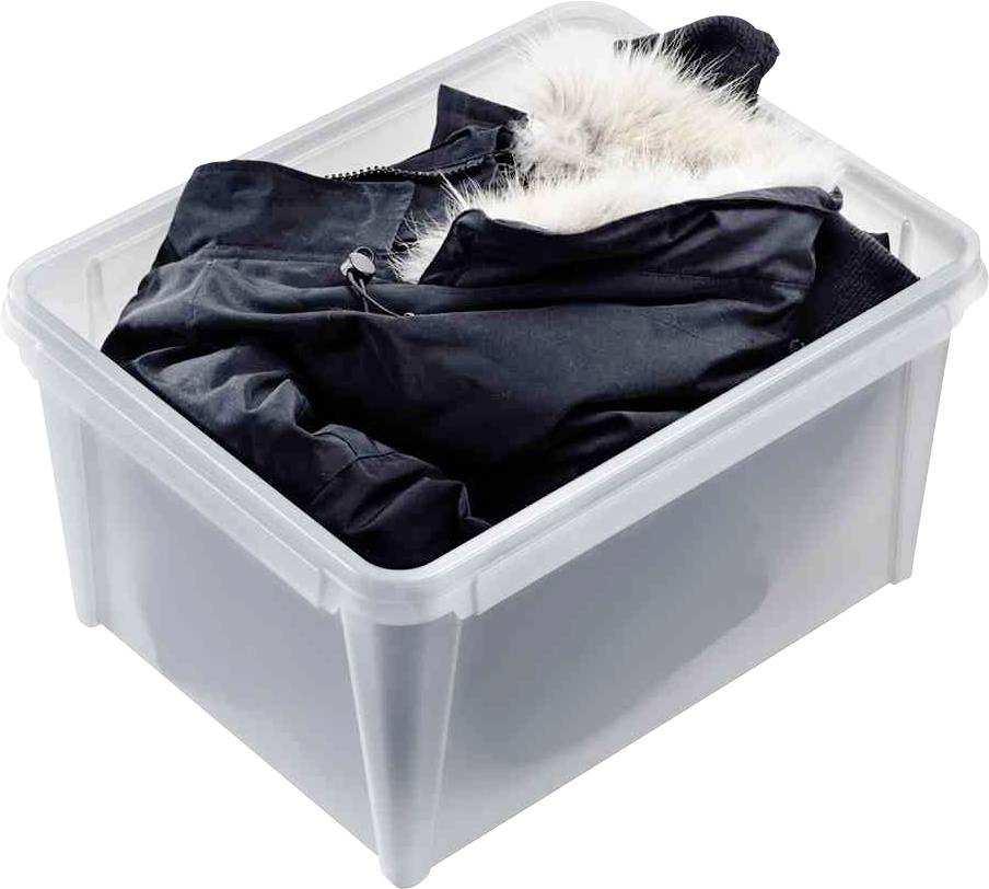 Orthex 3461050 Aufbewahrungsbox (L x B x H) 50 x 40 x 27cm Grau 1St.