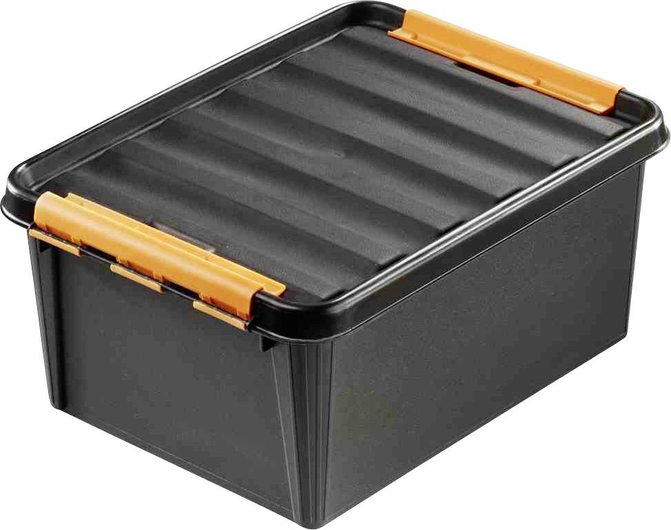 Orthex 3193090 Aufbewahrungsbox (L x B x H) 50 x 39 x 26cm Schwarz 1St.