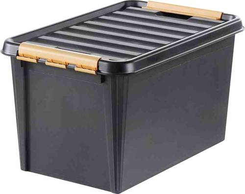 Orthex 3196090 Aufbewahrungsbox (L x B x H) 59 x 39 x 34cm Schwarz 1St.