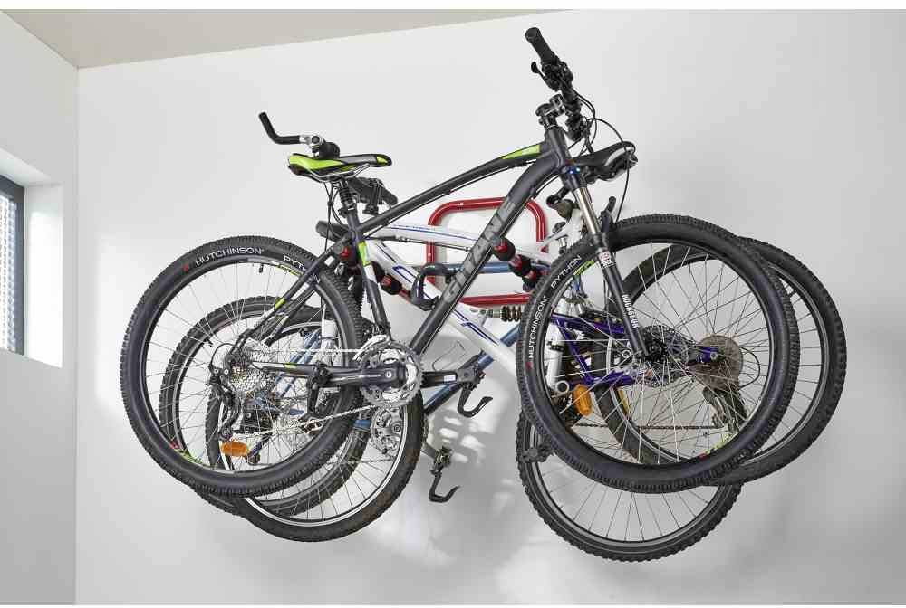 Mottez B053Q3RA Fahrradwandhalter Anzahl Einstellplätze=3