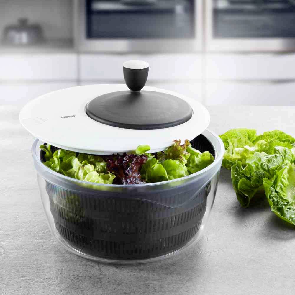 GEFU Rotare, Kurbel/Griff, Schwarz, Weiß, Kunststoff, 3 l, 1 Stück(e), 250 mm