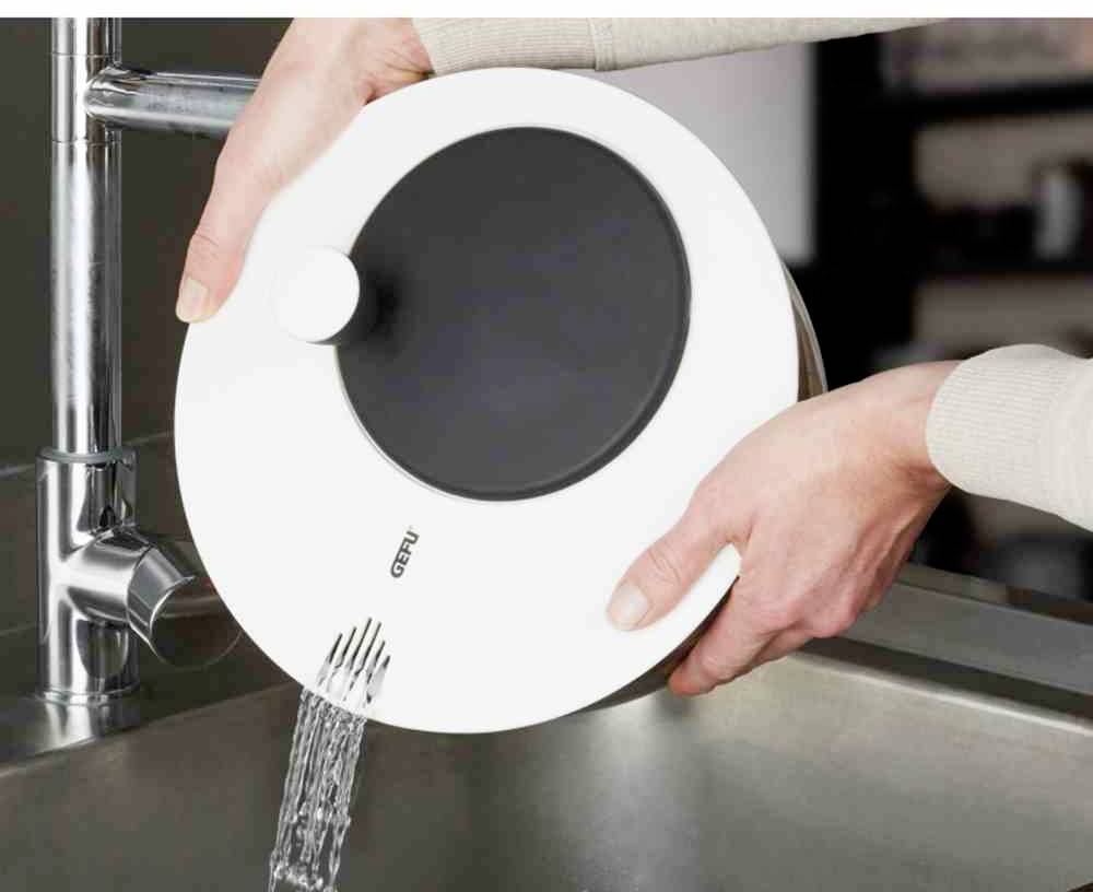 GEFU Rotare, Kurbel/Griff, Schwarz, Weiß, Kunststoff, 3 l, 1 Stück(e), 250 mm