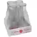 WECK 4T-766 Saftflasche 4er-Tray 1l mit Ringen und Klammern WECK 4T-766 Saftflasche 4er-Tray 1l mit Ringen und Klammern