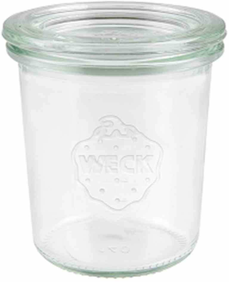 WECK 761 Mini-Sturzglas 12er-Karton 140ml ohne Ringe und Klammern