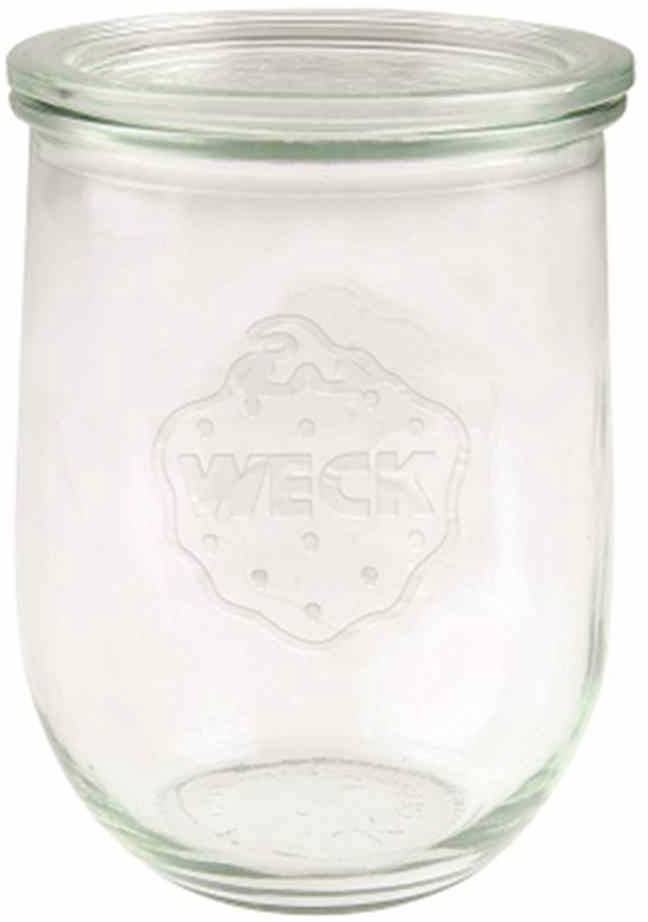 WECK 738 Tulpenform-Glas 4er-Karton 1,5l ohne Ringe und Klammern