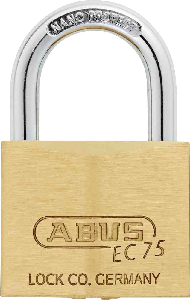 Zylindervorhangschloss 75/40 vs Schlosskörper-B.36mm MS versch.-schl.ABUS