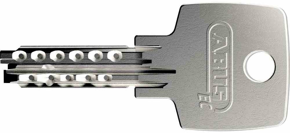 Zylindervorhangschloss 75/40 vs Schlosskörper-B.36mm MS versch.-schl.ABUS