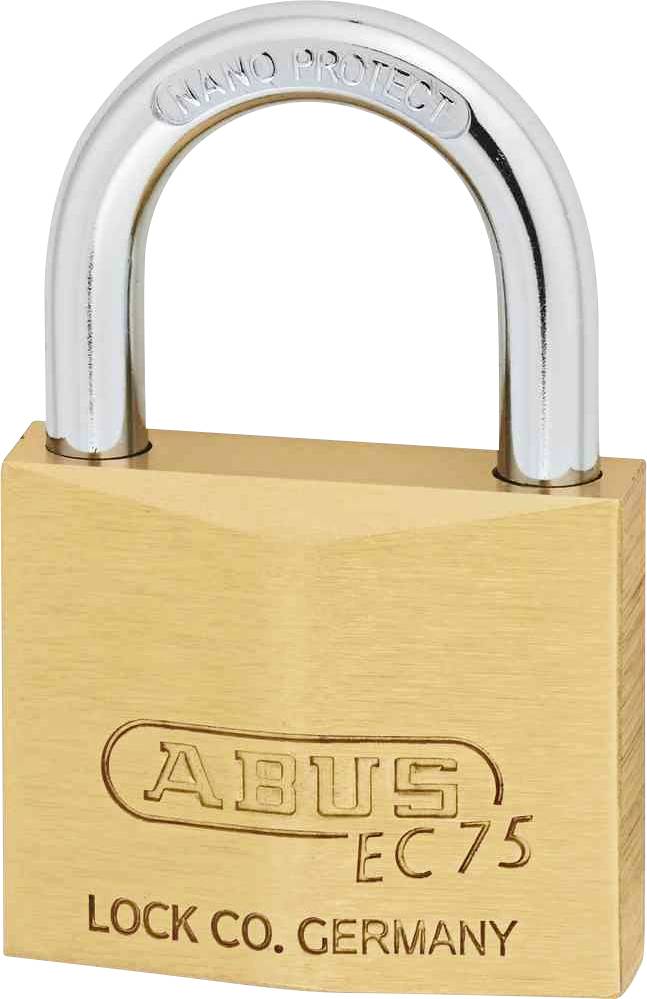 Zylindervorhangschloss 75/40 vs Schlosskörper-B.36mm MS versch.-schl.ABUS