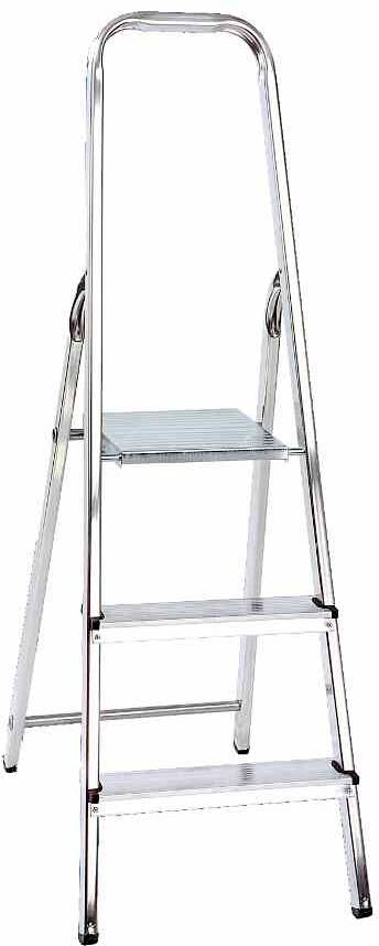 Alpfa 800867 Aluminium Stufen-Stehleiter Arbeitshöhe (max.): 2.36m