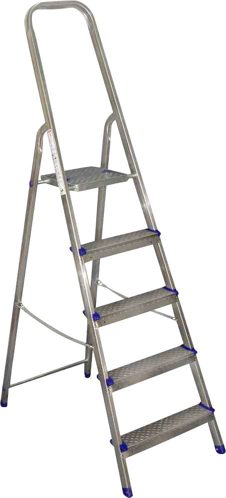 Alpfa 800869 Aluminium Stufen-Stehleiter Arbeitshöhe (max.): 2.8m