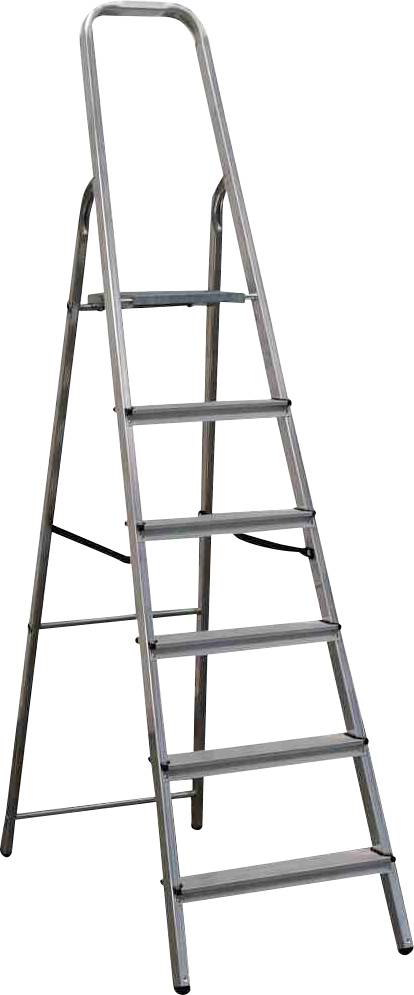 Alpfa 800188 Aluminium Stufen-Stehleiter Arbeitshöhe (max.): 3.02m