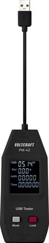 VOLTCRAFT PM-42 USB Typ A Tester mit Zuschaltung von Last