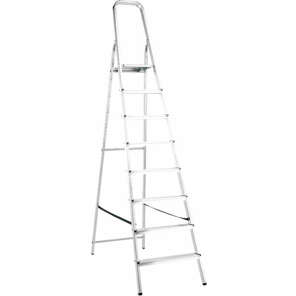 Alpfa 800076 Aluminium Stufen-Stehleiter Arbeitshöhe (max.): 3.46m