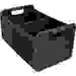 Meyliving A100565 Faltbox faltbar (L x B x H) 32 x 27.5 x 4cm Schwarz 1St.