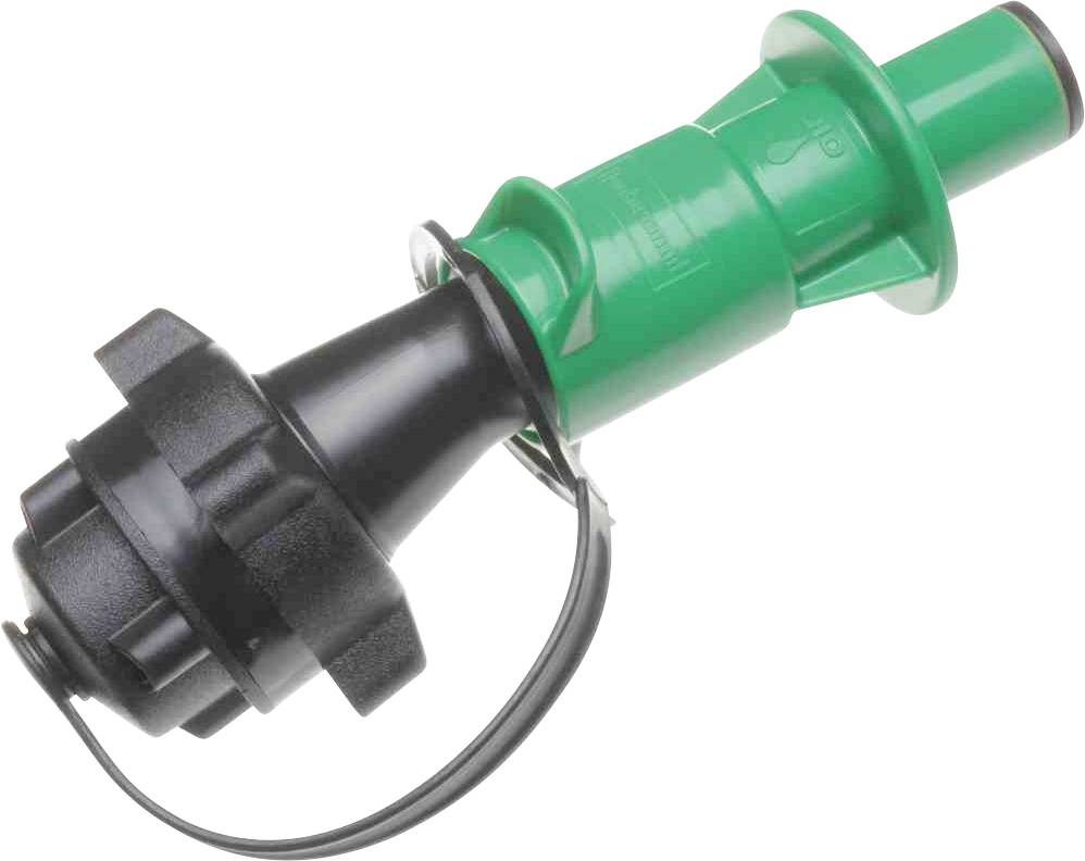 Hünersdorff Kraftstoffeinfüllstutzen 819851 Für Kunststoff und Doppelkanister, Geeignet für Kettenöl