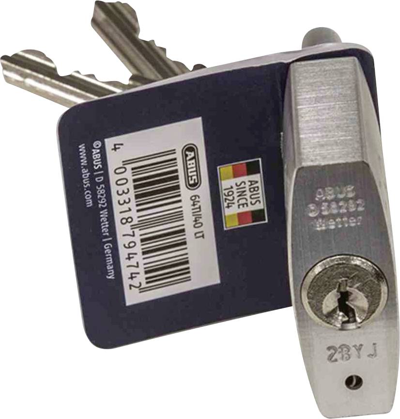 ABUS Messing 45/40 Vorhangschloss, Vorhangschloss - Modell: Messing, Messing 45/40 | Einsatzbereich: Taschen, Koffern,