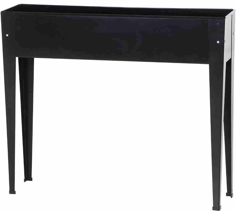 Siena Garden J34516 Hochbeet Slim, 98x25x82cm anthrazit, Metall pulverbeschichtet 1St.