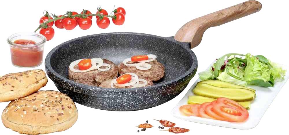 Krüger Haushaltswaren 21724IT Texas Pfanne 24 cm