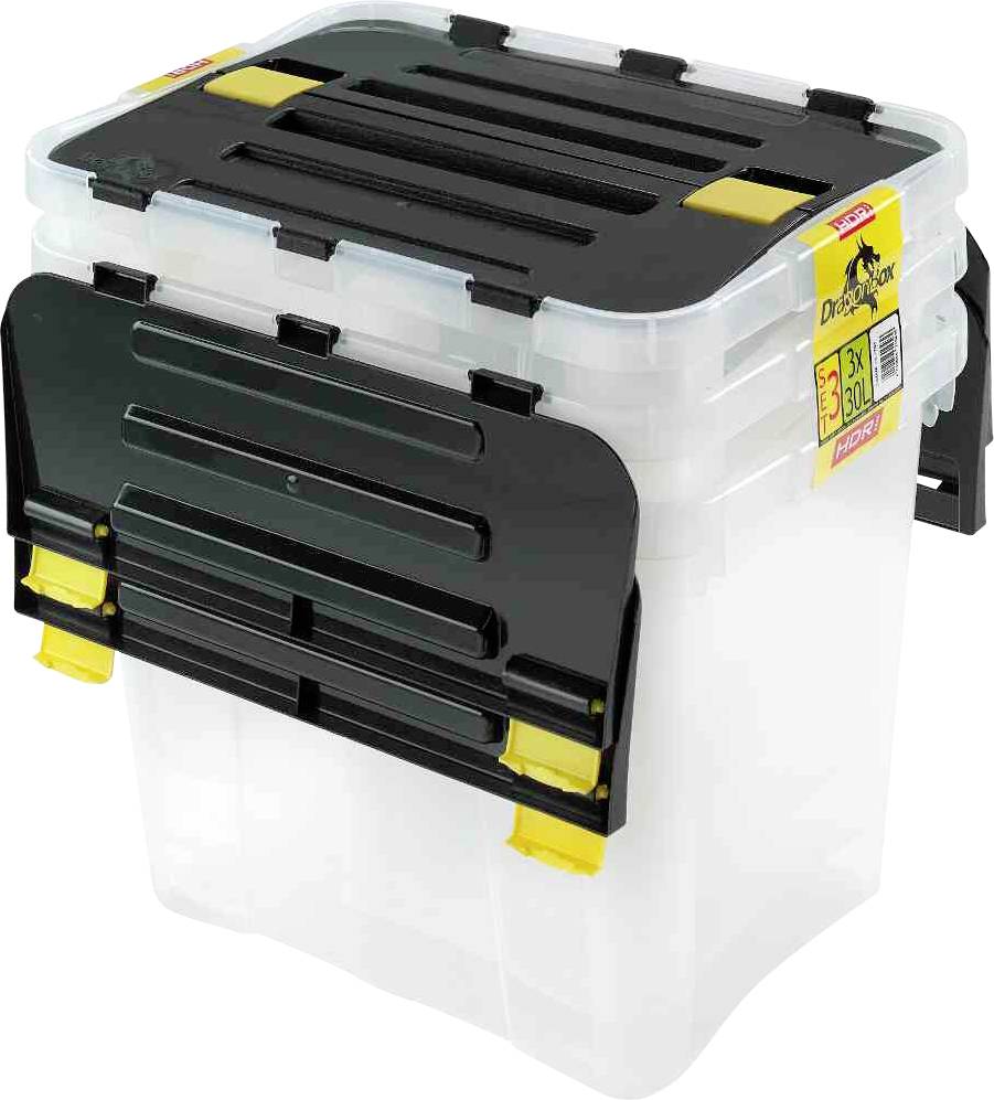 31643 Aufbewahrungsbox (L x B x H) 42 x 31 x 34cm Transparent 1St.