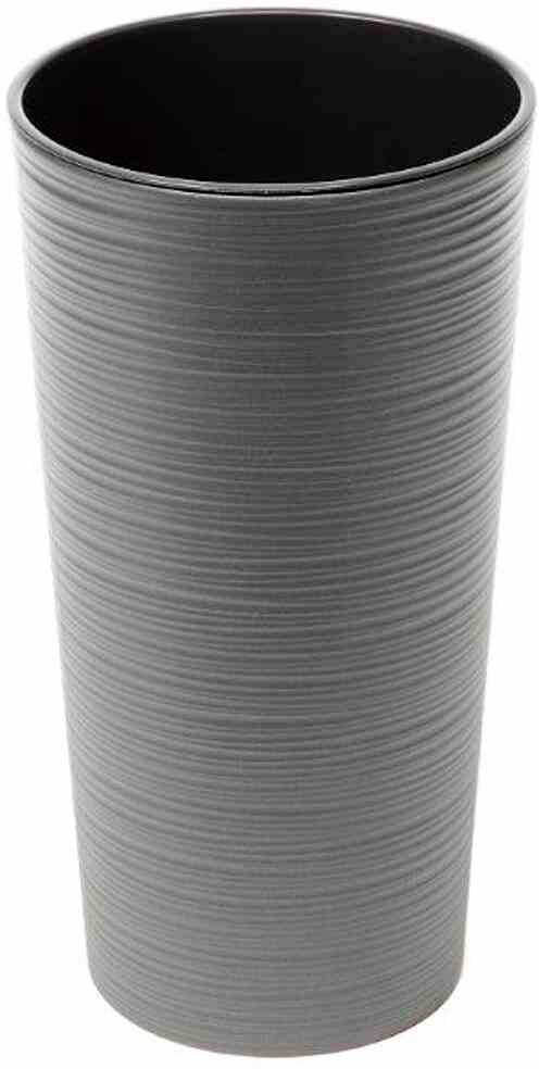 Siena Garden 727_50Pflanzgefäß Kunststoff Graphit