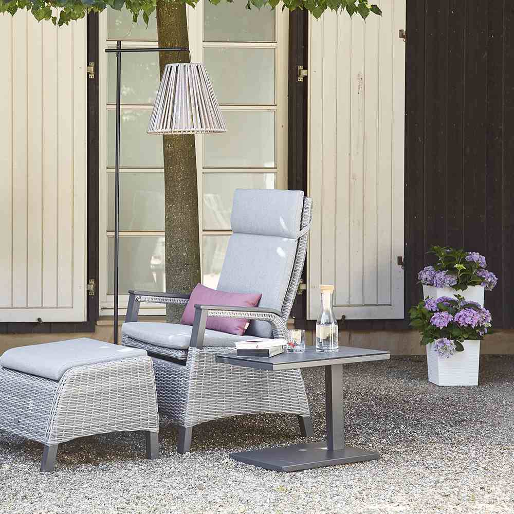 Siena Garden 590_05Pflanzgefäß Kunststoff Weiß