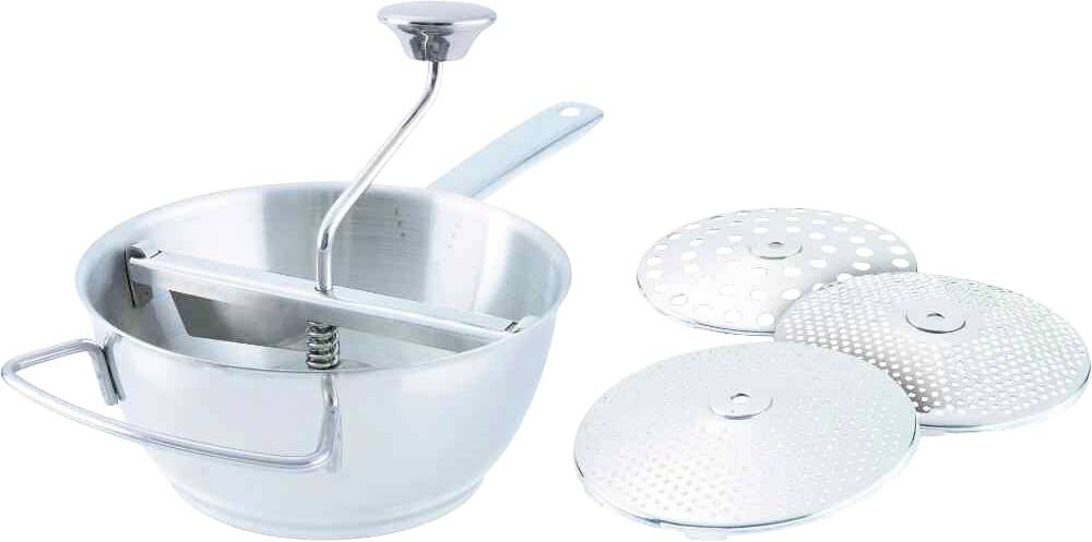 GSD 40112 Passiermaschine Edelstahl mit Lochscheiben