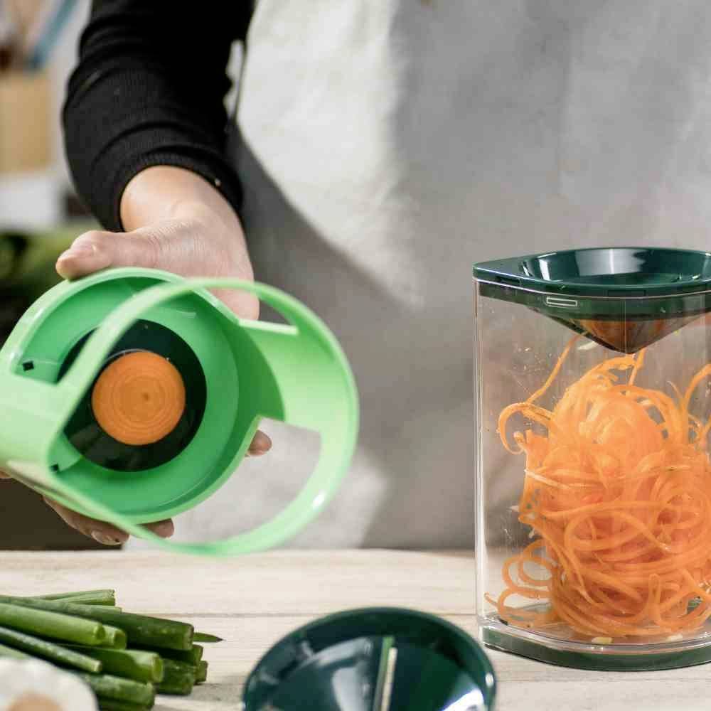 Nicer Dicer 18018 Zerkleinerer "Super Julietti Set" 6-teilig grün