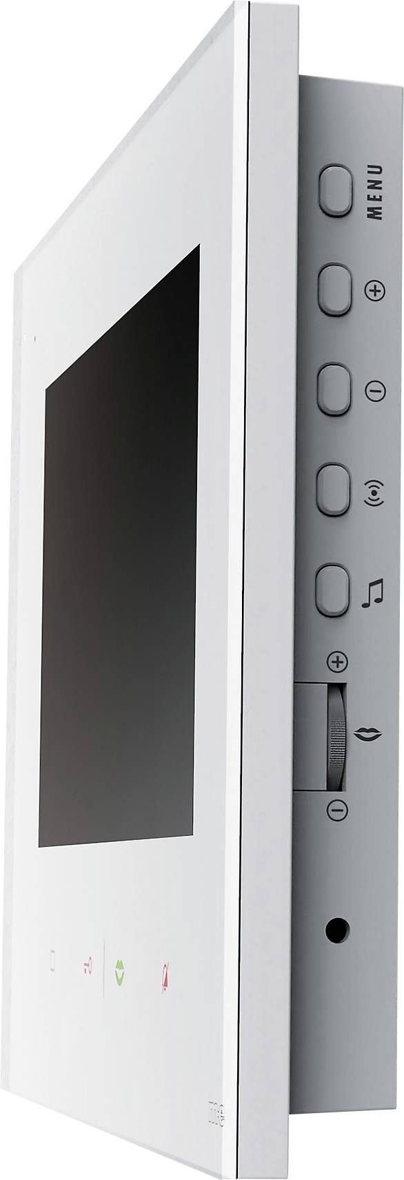 M-e modern-electronics VDV-807 Video-Türsprechanlage Kabelgebunden Inneneinheit Weiß