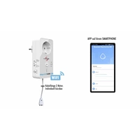 Protector 15021 WA-11 Wassermelder mit WIFI-Alarmweiterleitung mit externem Sensor netzbetrieben Protector 15021 WA-11 Wassermelder mit WIFI-Alarmweiterleitung mit externem Sensor netzbetrieben