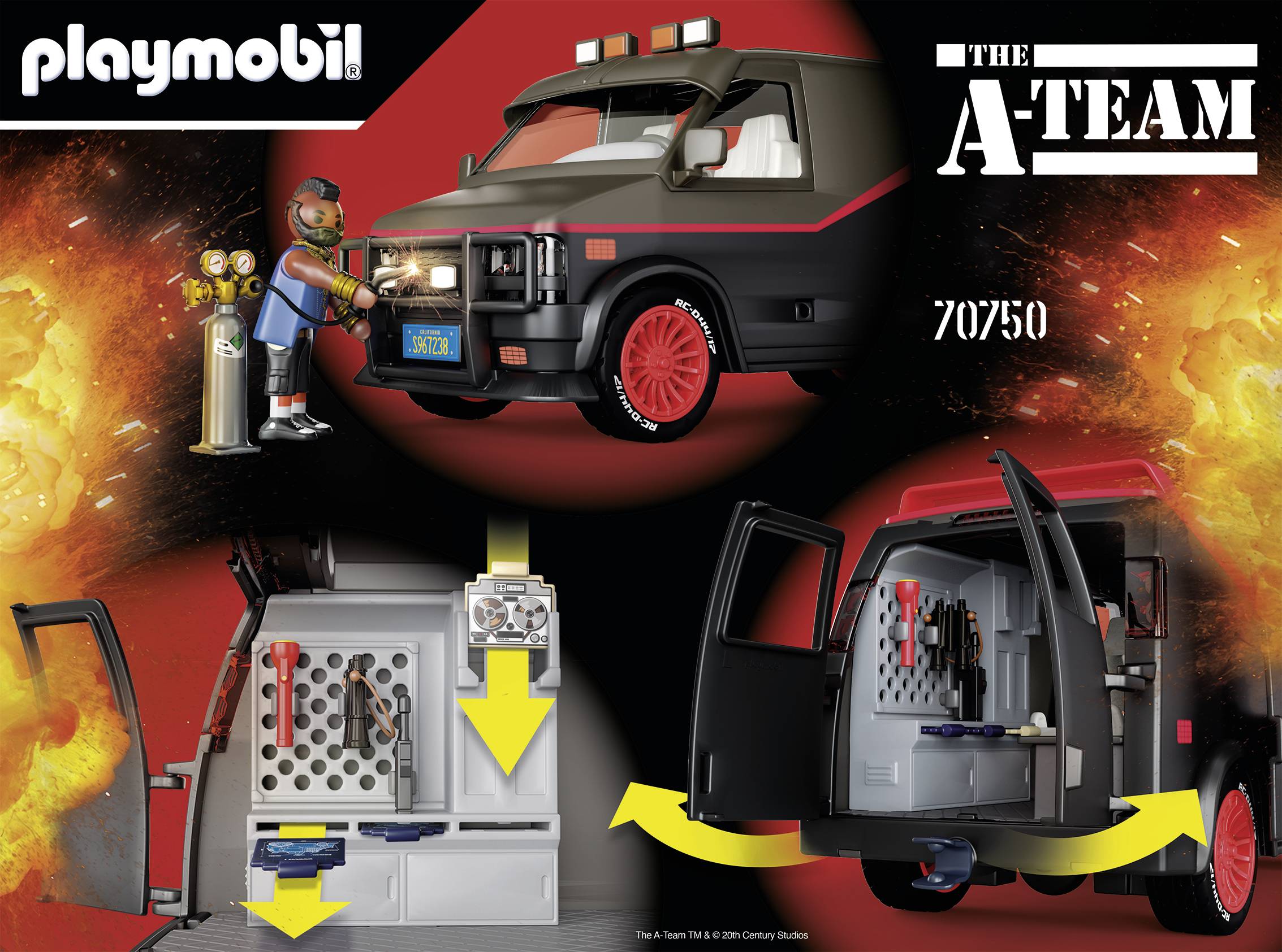 Playmobil® The A-Team Van 70750