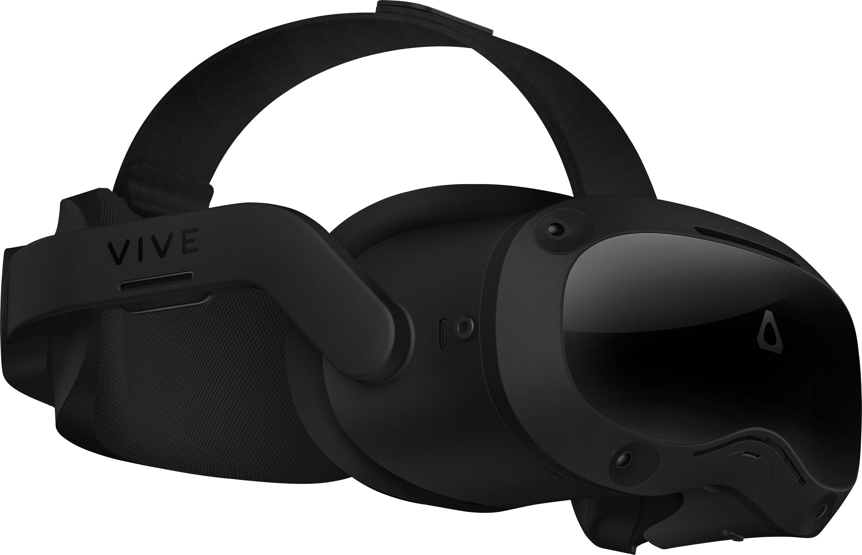 HTC Vive Focus 3 Virtual Reality Brille Schwarz inkl. Bewegungssensoren, mit integriertem Soundsystem
