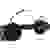 HTC Vive Focus 3 Virtual Reality Brille Schwarz inkl. Bewegungssensoren, mit integriertem Soundsyst