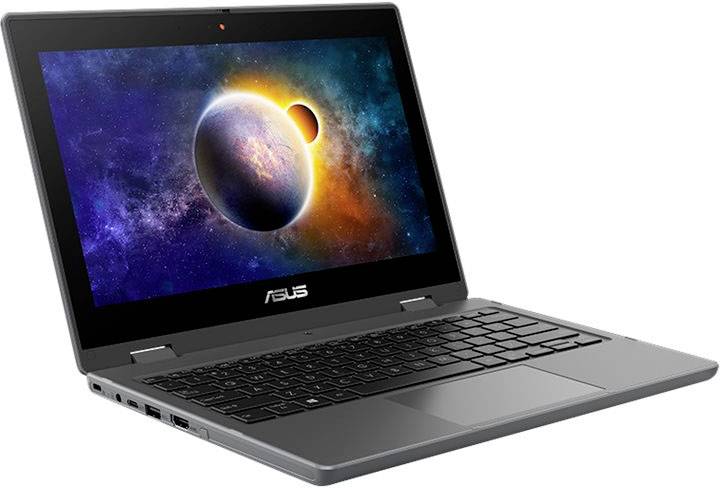 Asus 2-in-1 Notebook / Tablet 29.5 cm (11.6 Zoll) HD Intel® Pentium® Silver N6000 4 GB RAM 64 GB SSD Intel UHD Graphics Win 10 Pro Dunkelgrau (