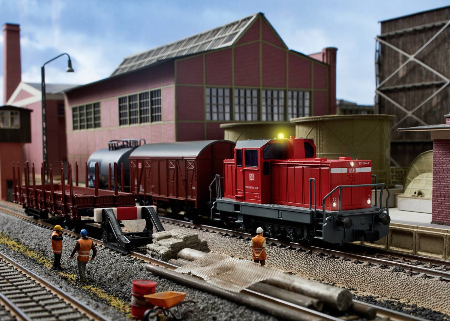 Märklin 029469 H0 Digital-Startpackung "Moderner Rangierbetrieb" DHG 700 der DB-AG