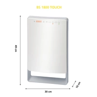 Steba 391800 Bad-Schnellheizer BS 1800 TOUCH Weiß, Lichtgrau Steba 391800 Bad-Schnellheizer BS 1800 TOUCH Weiß, Lichtgrau