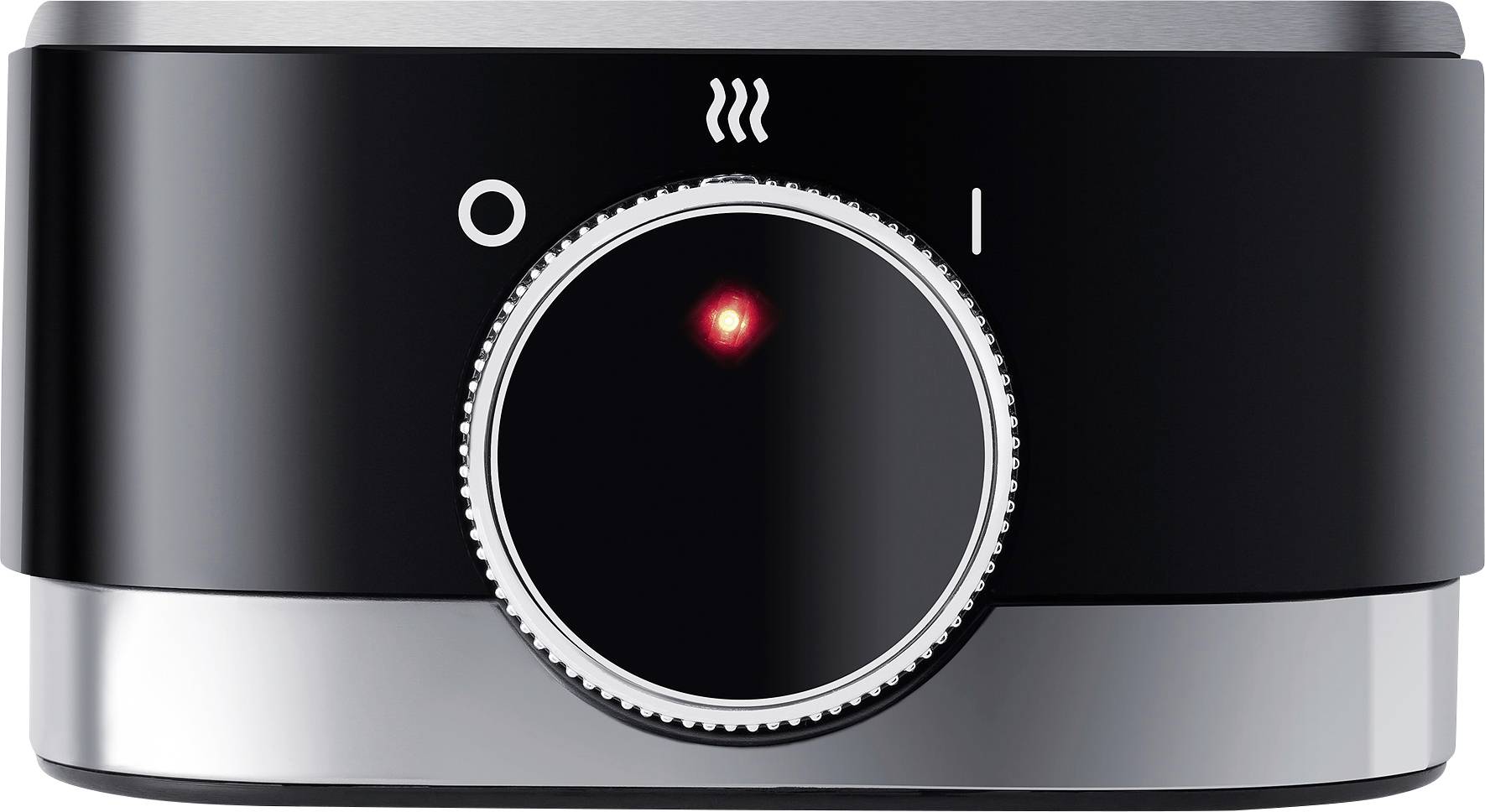 Steba EK 7 Eierkocher Kontrollleuchte, kabelgebunden, mit Eierstecher, mit Messbecher Schwarz, Edelstahl