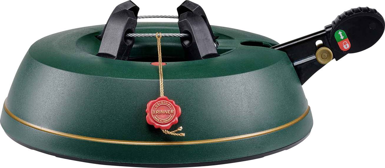 Krinner 94105 Basic Weihnachtsbaumständer Baumhöhe (max.) 2 m Einseiltechnik mit Fußhebel