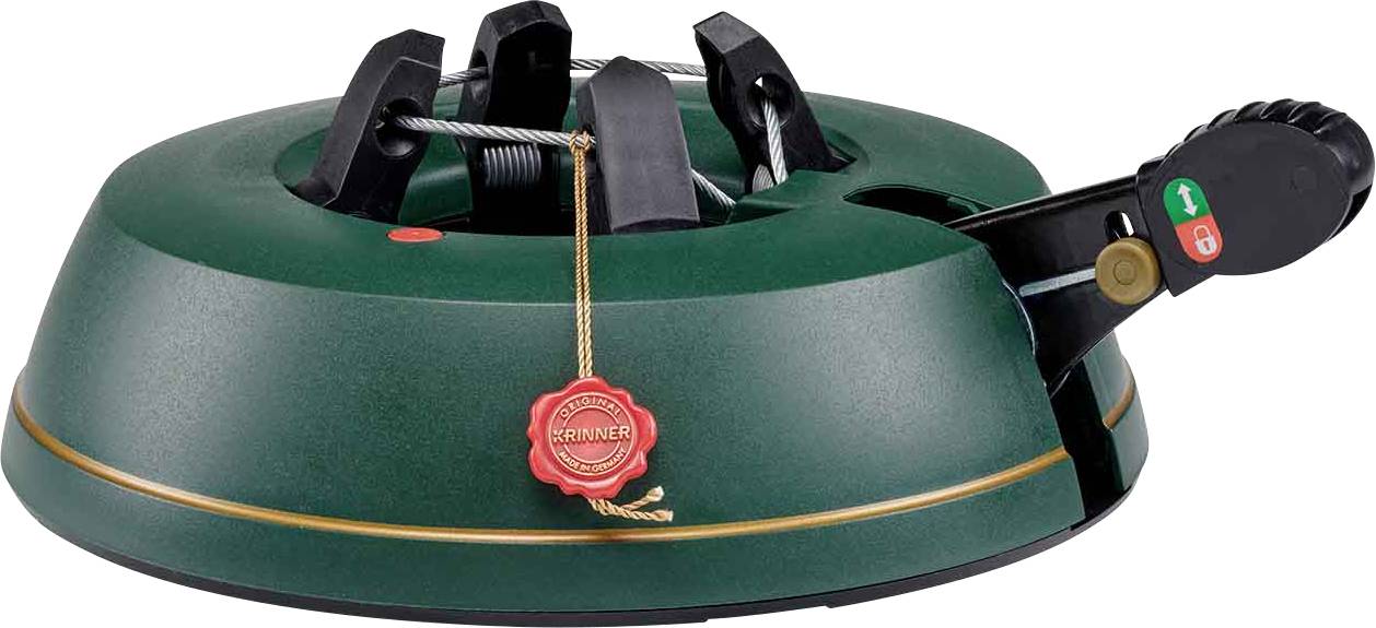 Krinner 94105 Basic Weihnachtsbaumständer Baumhöhe (max.) 2 m Einseiltechnik mit Fußhebel