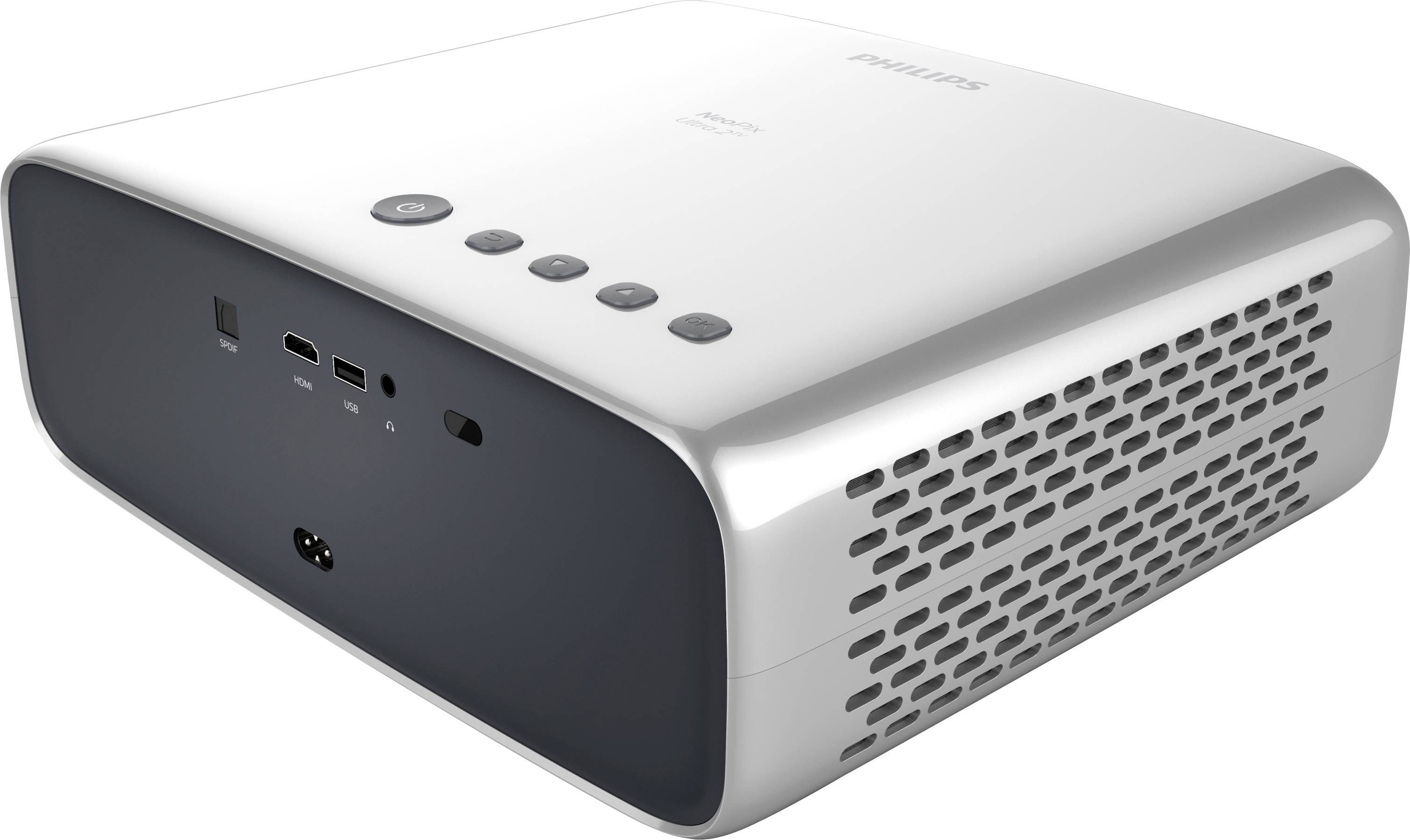 Philips Home Projector Beamer NeoPix Ultra 2TV LCD 1920 x 1080 Full HD Full HD, Integrierter Lautsprecher, WLAN