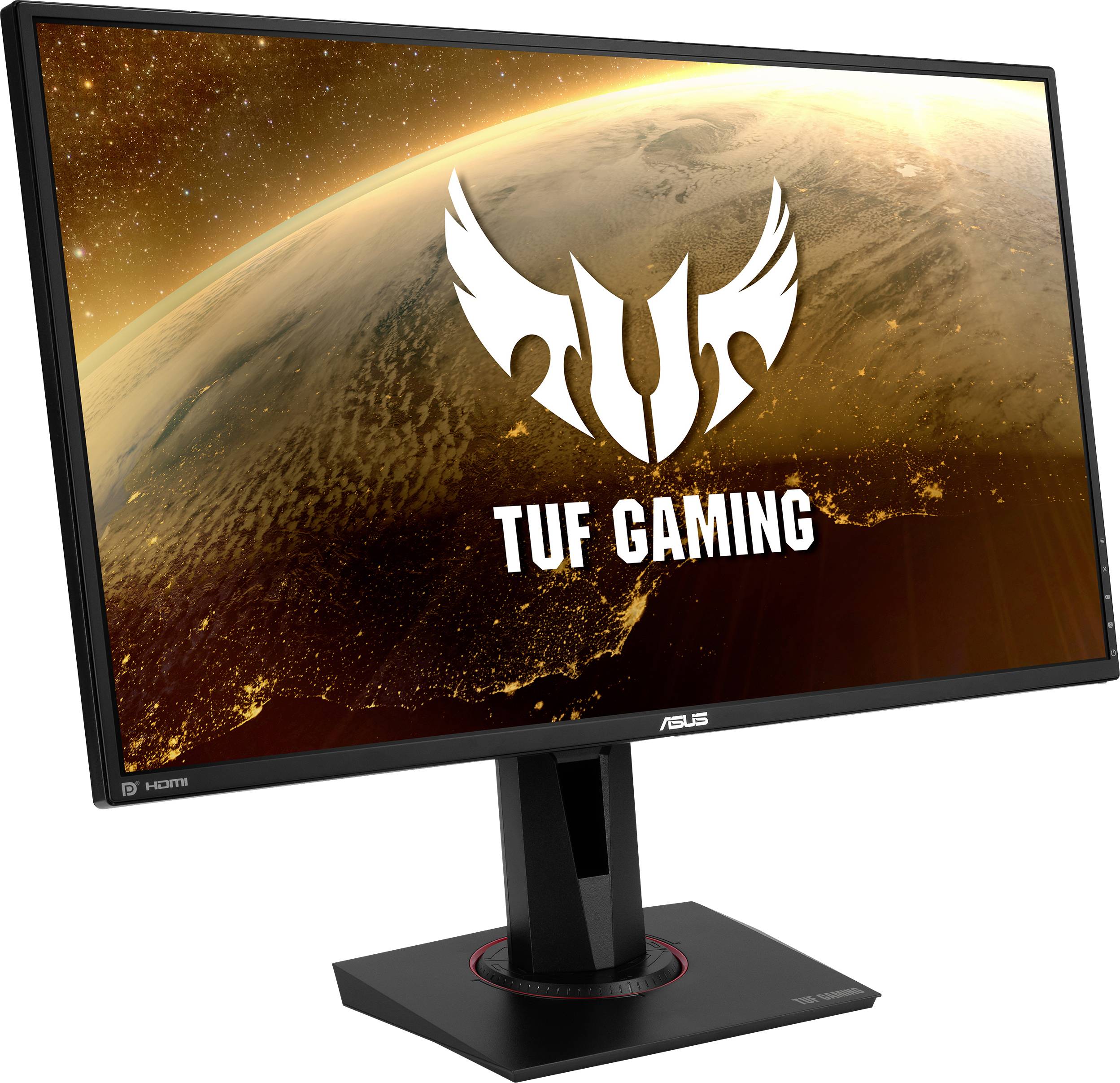 Asus VG27AQ LED-Monitor EEK G (A - G) 68.6 cm (27 Zoll) 2560 x 1440 Pixel 16:9 1 ms HDMI®, DisplayPort, Kopfhörer (3.5 mm Klinke) IPS LED